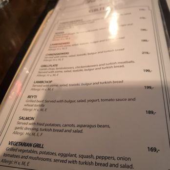 La Villa Restaurant - Menu - Turkish Near Me - Oslo, 03