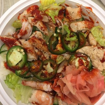 PokeHana - Create your own bowl...chicken and shrimp - Asian Fusion Near Me - Louisville, Kentucky PokeHana - Create your own bowl...chicken and shrimp - Asian Fusion Near Me - Louisville, Kentucky