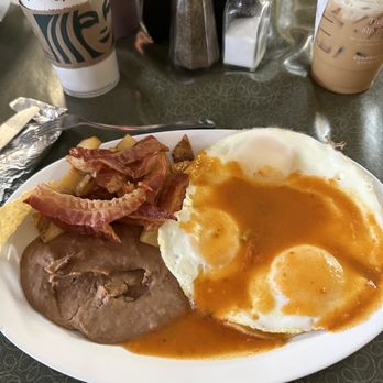 Juan's Burrito Express - Huevos rancheros were very good! - Mexican Near Me - Fort Worth, Texas