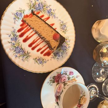 Lady Mendl's Tea Salon - Cheesecake with tea to finish! - Tea Rooms Near Me - New York, New York