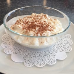 Lemon Drop Cafe - Enjoy homemade Rice Pudding after lunch!