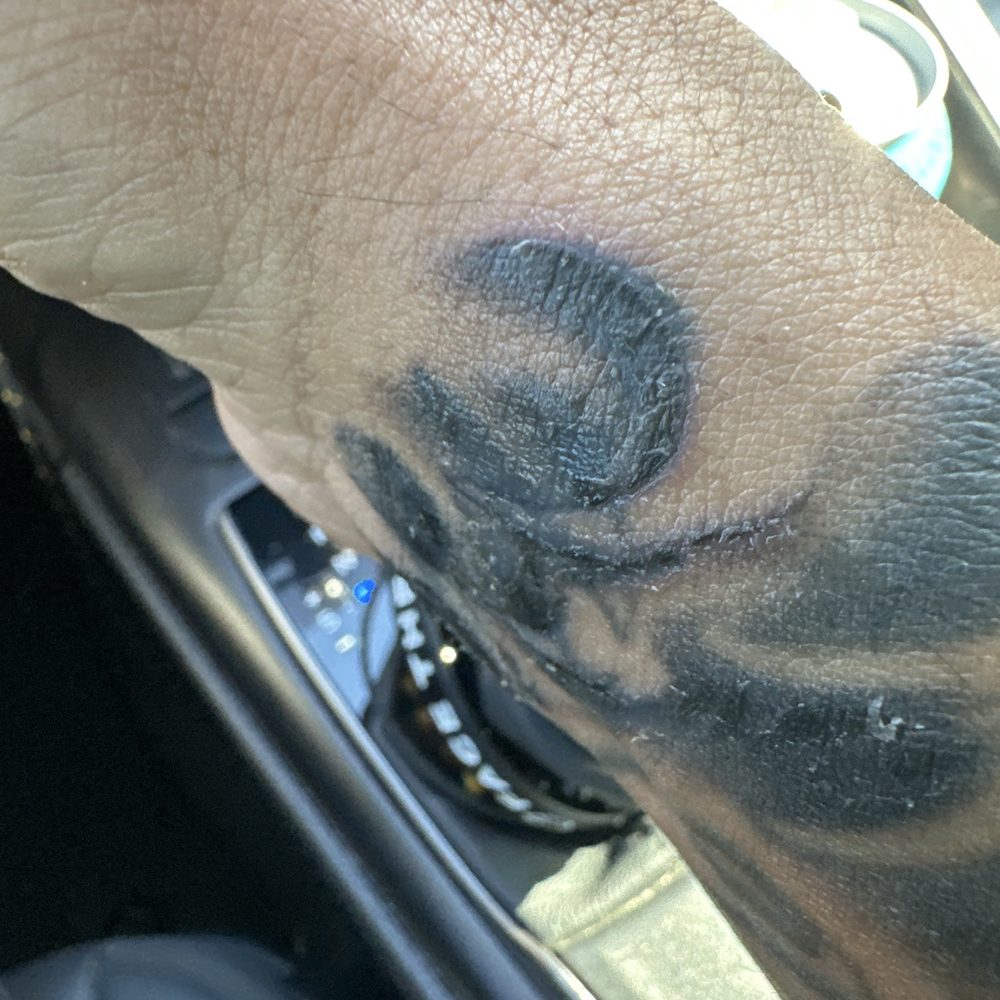 Fat Cat Tattoo - It's still healings but was well worth it - Piercing Near Me - Citrus Heights, California