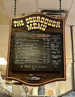 Menu photo 1 Alaskan Sourdough Bakery Seattle, WA Menu photo 1 Alaskan Sourdough Bakery Seattle, WA