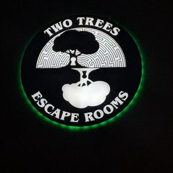 Two Trees Escape - Two Trees Escape Storefront Emblem in Person