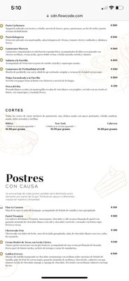 Menu photo 1 Restaurant La Canasta Saltillo, COA