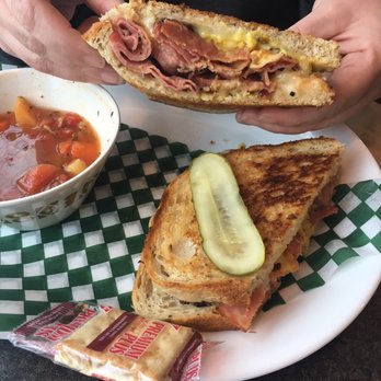 Bailey's In the Village - Reuben sammie - Canadian (New) Near Me - Qualicum Beach, British Columbia