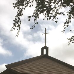 St Monica Catholic Church - The cross atop St. Monica Catholic Church, Moraga, CA