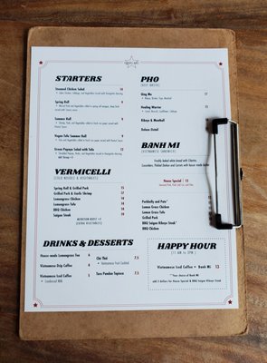 Menu photo 3 Qing Mu Honolulu, HI