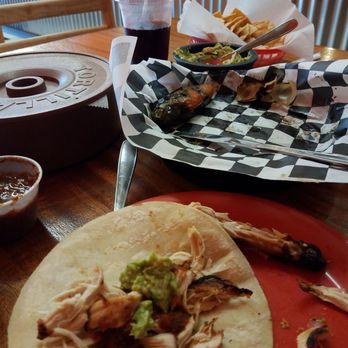El Pollo Rey - Ate up half- chicken shared made myself chicken tacos with guacamole. Their guacamole was delicious as their chicken. Yum! - Mexican Near Me - Seaside, California