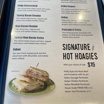 Gelato Joe's - Menu - Sandwiches Near Me - Foley, Alabama
