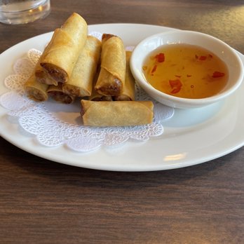 Siam Noodle and Rice - Mini egg rolls - tiny but delicious! - Thai Near Me - Chicago, Illinois Siam Noodle and Rice - Mini egg rolls - tiny but delicious! - Thai Near Me - Chicago, Illinois