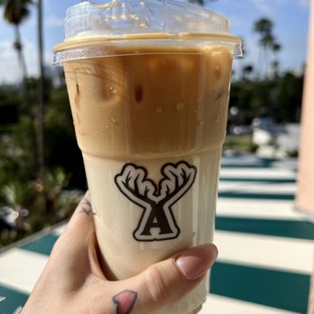 Alfred Coffee - Iced Vanilla Latte - Coffee & Tea Near Me - Beverly Hills, California Alfred Coffee - Iced Vanilla Latte - Coffee & Tea Near Me - Beverly Hills, California