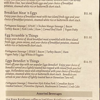 Eggs 'n Things - Menu 4/23/2022 - Breakfast & Brunch Near Me - Honolulu, Hawaii Eggs 'n Things - Menu 4/23/2022 - Breakfast & Brunch Near Me - Honolulu, Hawaii