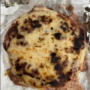 Antojitos Salvadoreños - Beans & cheese pupusa - Salvadoran Near Me - Moreno Valley, California