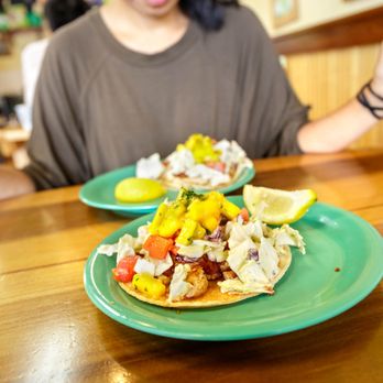 Coconuts Fish Cafe - Fish Tacos $14.49... you can't buy just 1, comes as 2 - Seafood Near Me - Kihei, Hawaii Coconuts Fish Cafe - Fish Tacos $14.49... you can't buy just 1, comes as 2 - Seafood Near Me - Kihei, Hawaii