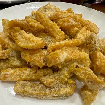 Amber Asian Restaurant - Minced Salted Egg Yolk and Sliced Pumpkin - Chinese Near Me - Flushing, New York
