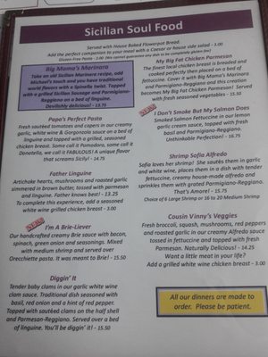Menu photo 7 Spinellas Gresham, OR