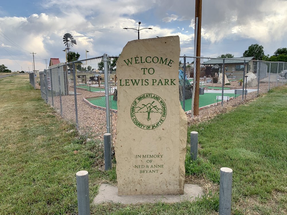 LEWIS PARK Updated June 2024 306 8th St, Wheatland, Wyoming Parks