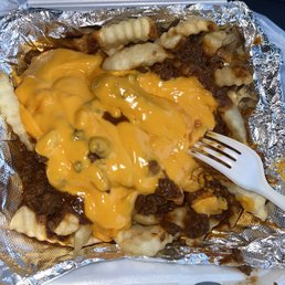 Chili cheese fries Chili cheese fries