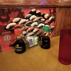 Kero Sushi - Nice that they have low sodium soy sauce