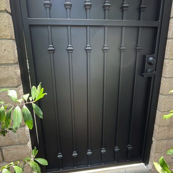 Precision Iron Solutions - After - new side gate - Fences & Gates Near Me - Ontario, California Precision Iron Solutions - After - new side gate - Fences & Gates Near Me - Ontario, California