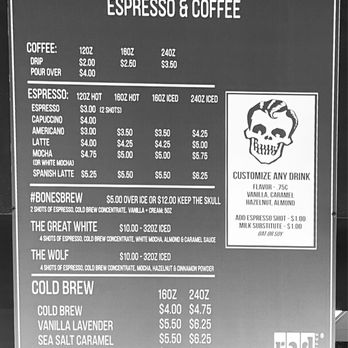 Rad Coffee - Menu 1 - Coffee & Tea Near Me - Covina, California