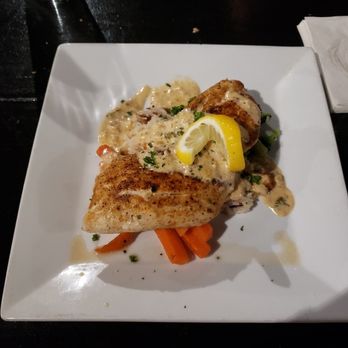 Lakeshore Grille - She-crab snapper with rice and seasonal veggies - New American Near Me - Chattanooga, Tennessee