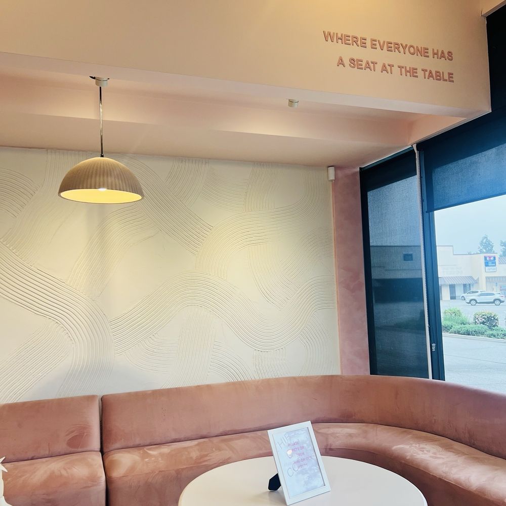 Thirsty Girl Coffee - Pink lounge - Coffee & Tea Near Me - Montclair, California Thirsty Girl Coffee - Pink lounge - Coffee & Tea Near Me - Montclair, California
