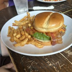 Whiskey River Ankeny - Bacon burger