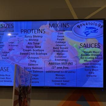 Poketology - Poke bowl menu - Poke Near Me - San Bernardino, California