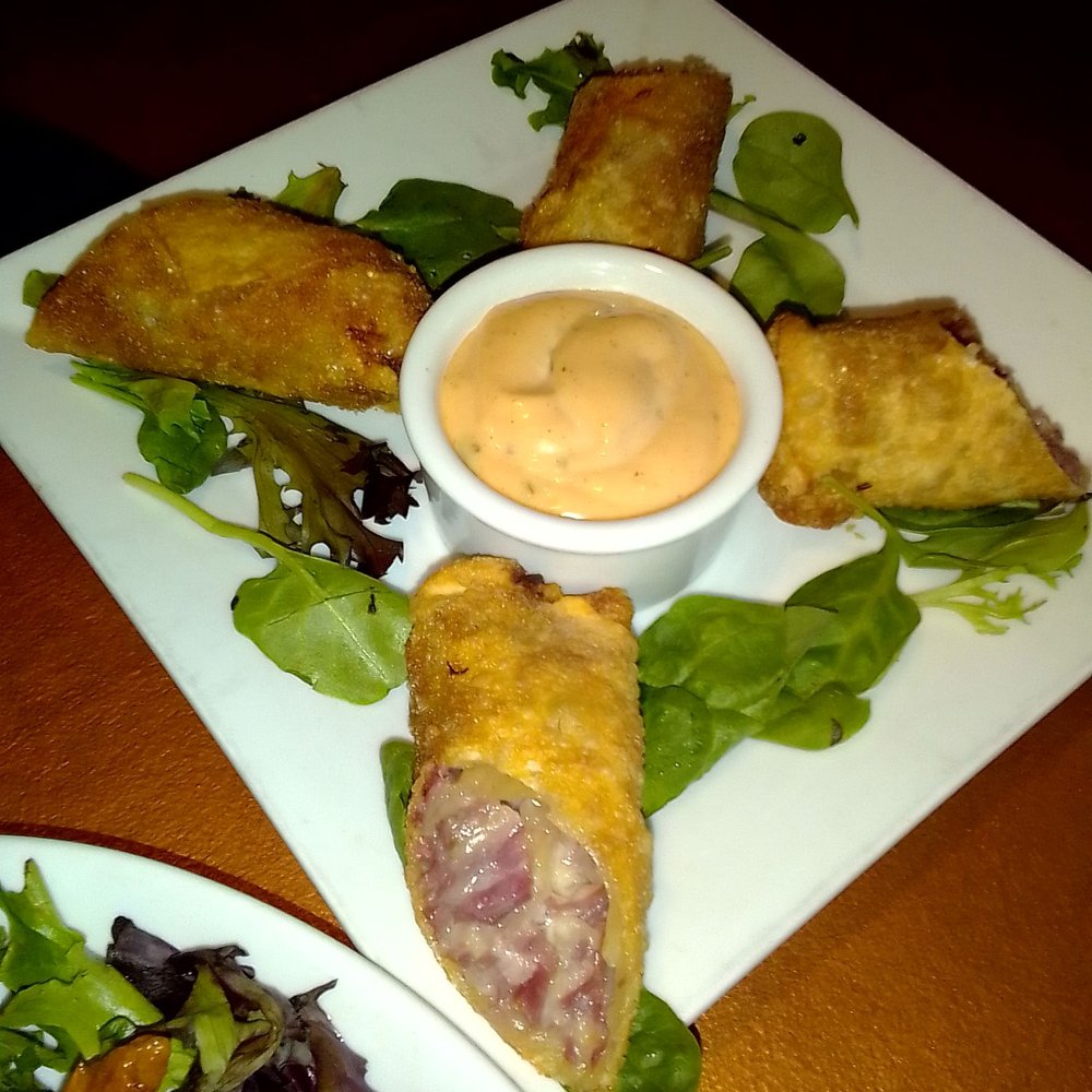 Whiskey Jax - Pastrami egg rolls with sauerkraut - Bars Near Me - Jacksonville, Florida Whiskey Jax - Pastrami egg rolls with sauerkraut - Bars Near Me - Jacksonville, Florida