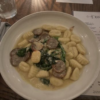 Madre Osteria & Bar - Tuscan Sausage Gnocchi - Wine Bars Near Me - Milton, Massachusetts Madre Osteria & Bar - Tuscan Sausage Gnocchi - Wine Bars Near Me - Milton, Massachusetts