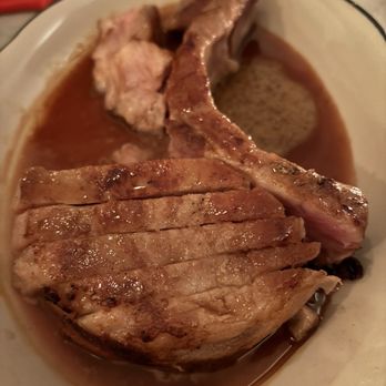 Chez Celine - Pork chops - French Near Me - Vancouver, British Columbia