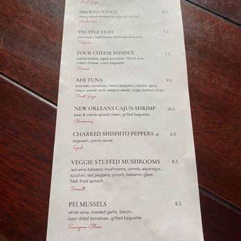 EdgeWild Restaurant & Winery - Happy hour menu - Wineries Near Me - Chesterfield, Missouri