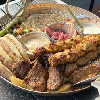 The Grill Stories - Kebab plate - Mediterranean Near Me - San Fernando, California The Grill Stories - Kebab plate - Mediterranean Near Me - San Fernando, California