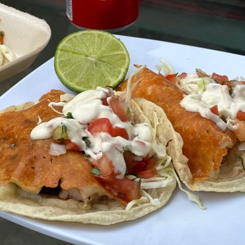 Telefónica Gastro Park - Shrimp taco - Food Trucks Near Me - Tijuana, BCN Telefónica Gastro Park - Shrimp taco - Food Trucks Near Me - Tijuana, BCN