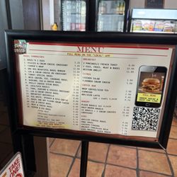 Bagel Stop NSB - Menu as of 10/14/25