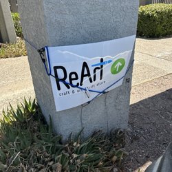 ReArt - Sign out front