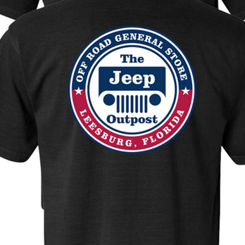 The Jeep Outpost - The Jeep Outpost RWB Logo black T-Shirt - Automotive Near Me - Leesburg, Florida The Jeep Outpost - The Jeep Outpost RWB Logo black T-Shirt - Automotive Near Me - Leesburg, Florida