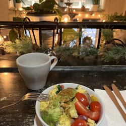 Brewed Cafe & Pub - Veg scramble