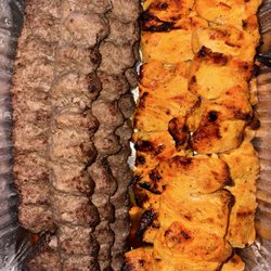 Isfahan Kabob - $68.25 (Koobideh & Joojeh) Tray