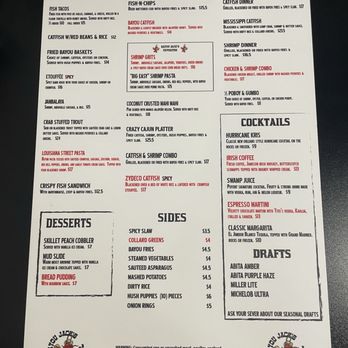 Bayou Jack's Cajun Grill - Roanoke - Menu - Cajun/Creole Near Me - Roanoke, Texas