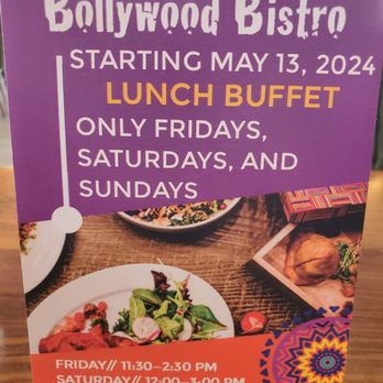Bollywood Bistro - Buffet hours - Indian Near Me - Fairfax, Virginia Bollywood Bistro - Buffet hours - Indian Near Me - Fairfax, Virginia