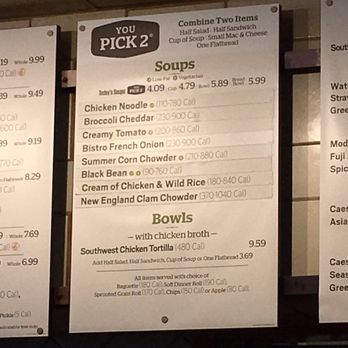 Panera Bread - Menu pt 7 of 8 as of 7-8-16. Changes soup daily. - Sandwiches Near Me - Sacramento, California Panera Bread - Menu pt 7 of 8 as of 7-8-16. Changes soup daily. - Sandwiches Near Me - Sacramento, California