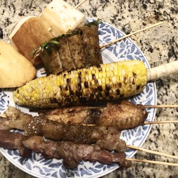 Fat Ni BBQ - a plate of grilled food - Chinese Near Me - Plano, Texas Fat Ni BBQ - a plate of grilled food - Chinese Near Me - Plano, Texas