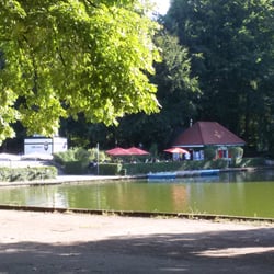 Kahnstation im Blücherpark - Biergarten und Kahnstation