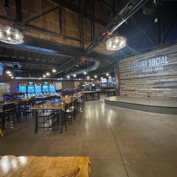 Foundry Social - Arcade, stage and eating area - Bars Near Me - Medina, Ohio