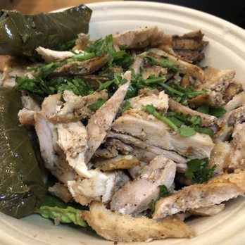 Olives - Chicken bowl with grape leaves - Mediterranean Near Me - Orlando, Florida Olives - Chicken bowl with grape leaves - Mediterranean Near Me - Orlando, Florida