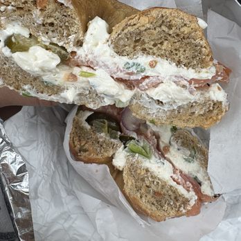 Big Apple Bagels - Folsom - Wheat Bagel & Cream Cheese - Bagels Near Me - Folsom, California Big Apple Bagels - Folsom - Wheat Bagel & Cream Cheese - Bagels Near Me - Folsom, California