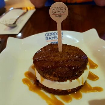 Gordon Ramsay Burger Las Vegas - ice cream sandwich desert was so good - Burgers Near Me - Las Vegas, Nevada Gordon Ramsay Burger Las Vegas - ice cream sandwich desert was so good - Burgers Near Me - Las Vegas, Nevada